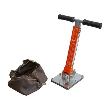 Italifters CL10 880 lb Lift Capacity Magnetic Manhole Cover Lifter & Anti-magnetic Sack